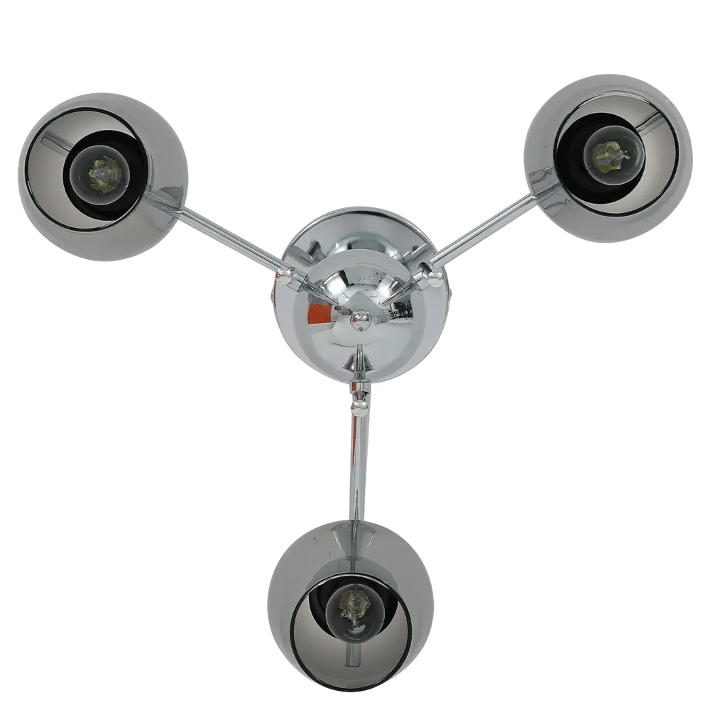 Фото 4 Люстра на штанге Libre 3 лампы 12 м² цвет хром