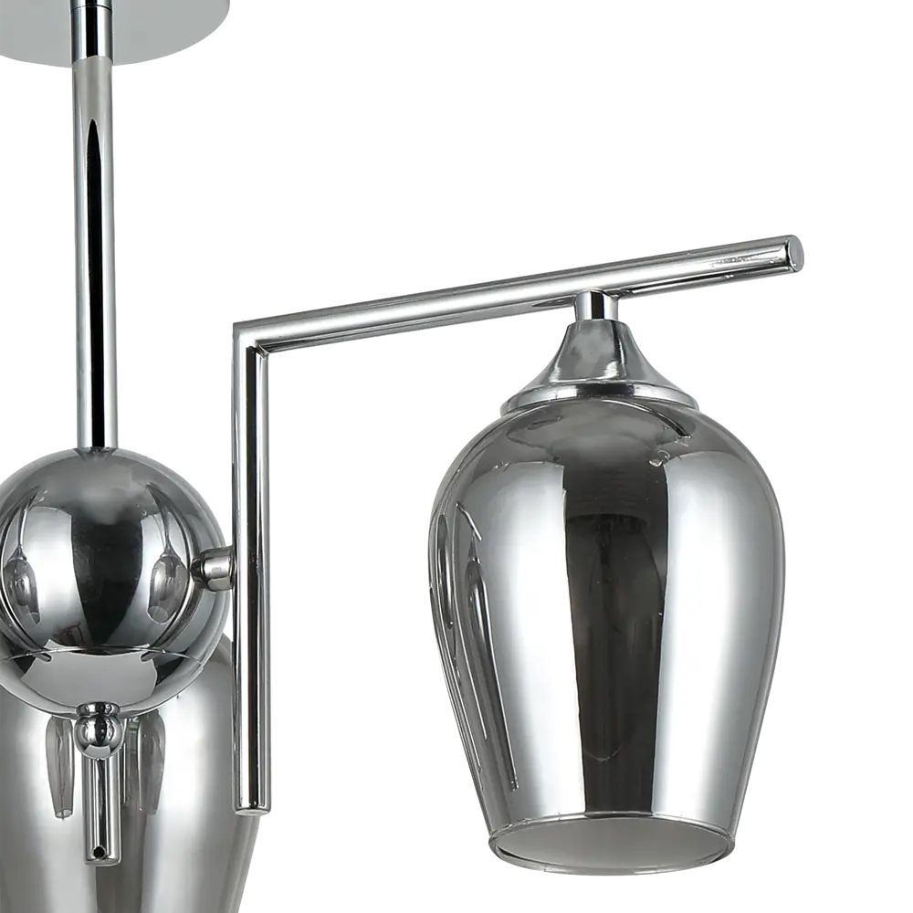 Фото 6 Люстра на штанге Libre 3 лампы 12 м² цвет хром