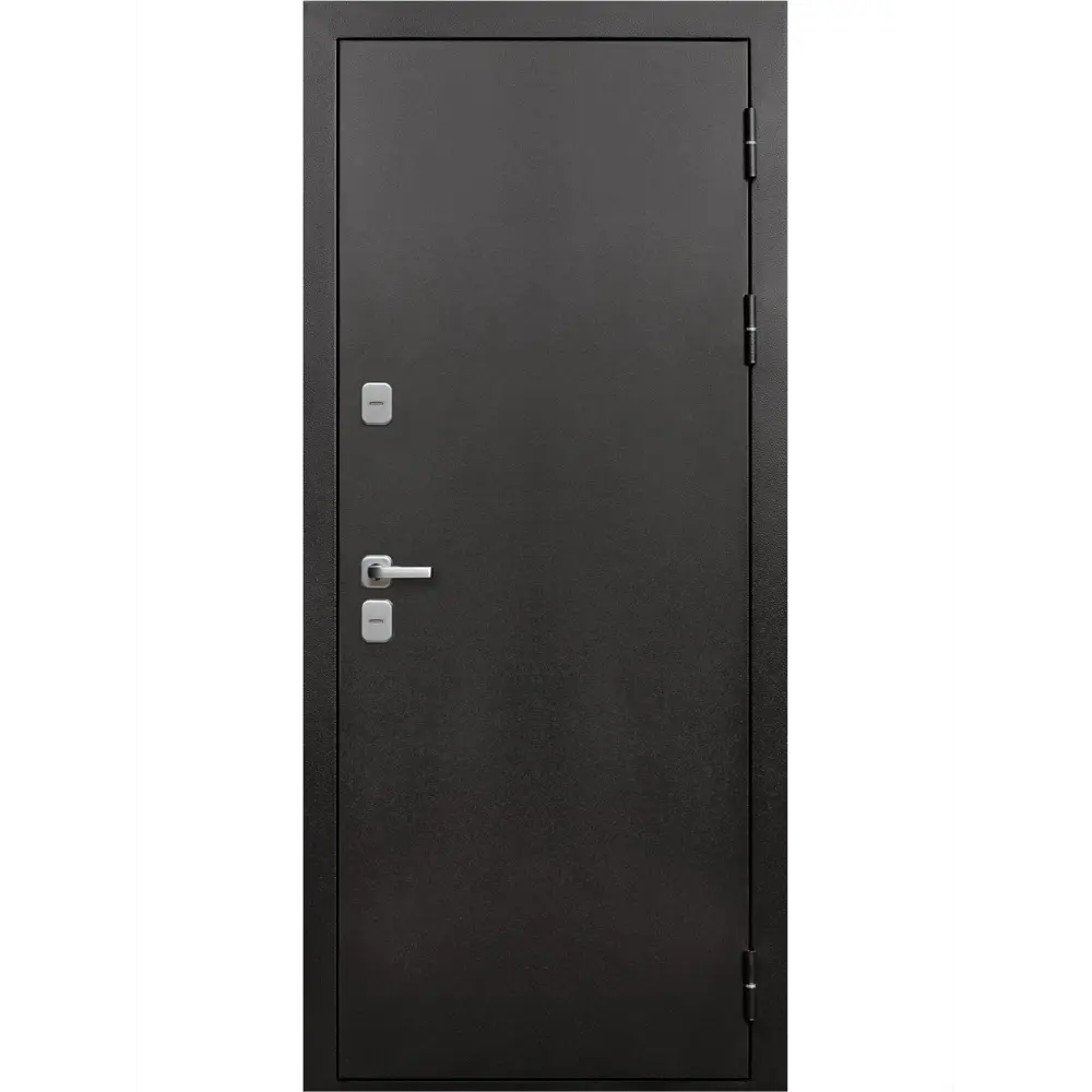 Фото 2 Входная дверь Бриз Термо правый 205x86см цвет букле графит/эмалит белый Фото 2 Входная дверь Бриз Термо правый 205x86см цвет букле графит/эмалит белый