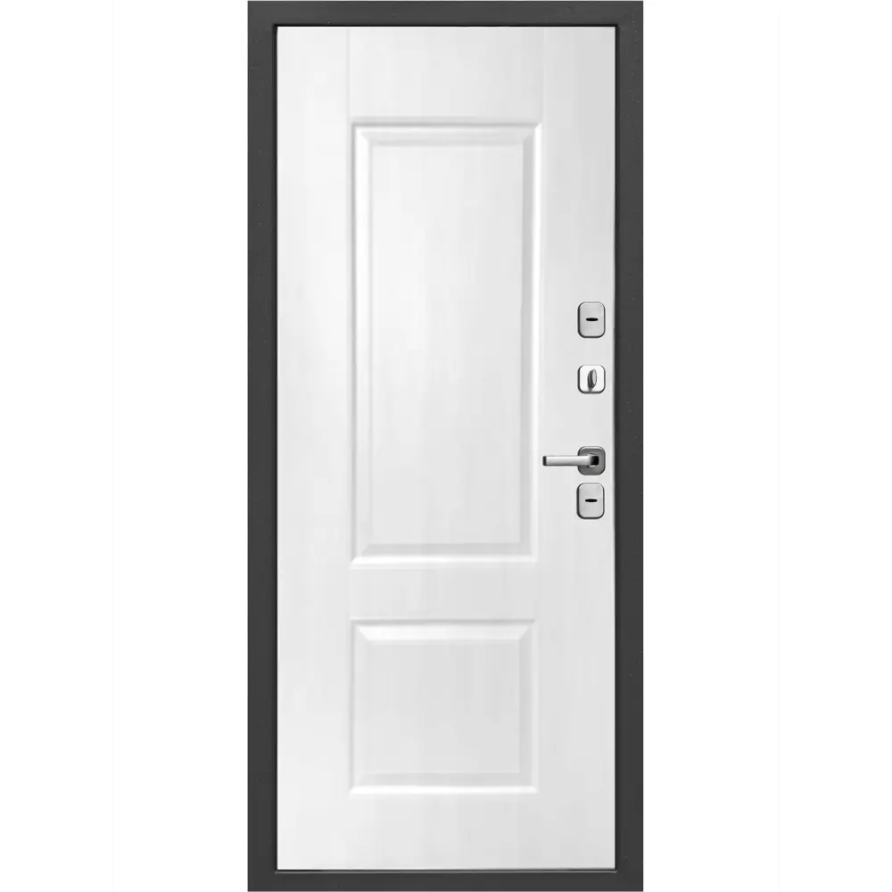 Фото 3 Входная дверь Бриз Термо правый 205x96см цвет букле графит/эмалит белый Фото 3 Входная дверь Бриз Термо правый 205x96см цвет букле графит/эмалит белый