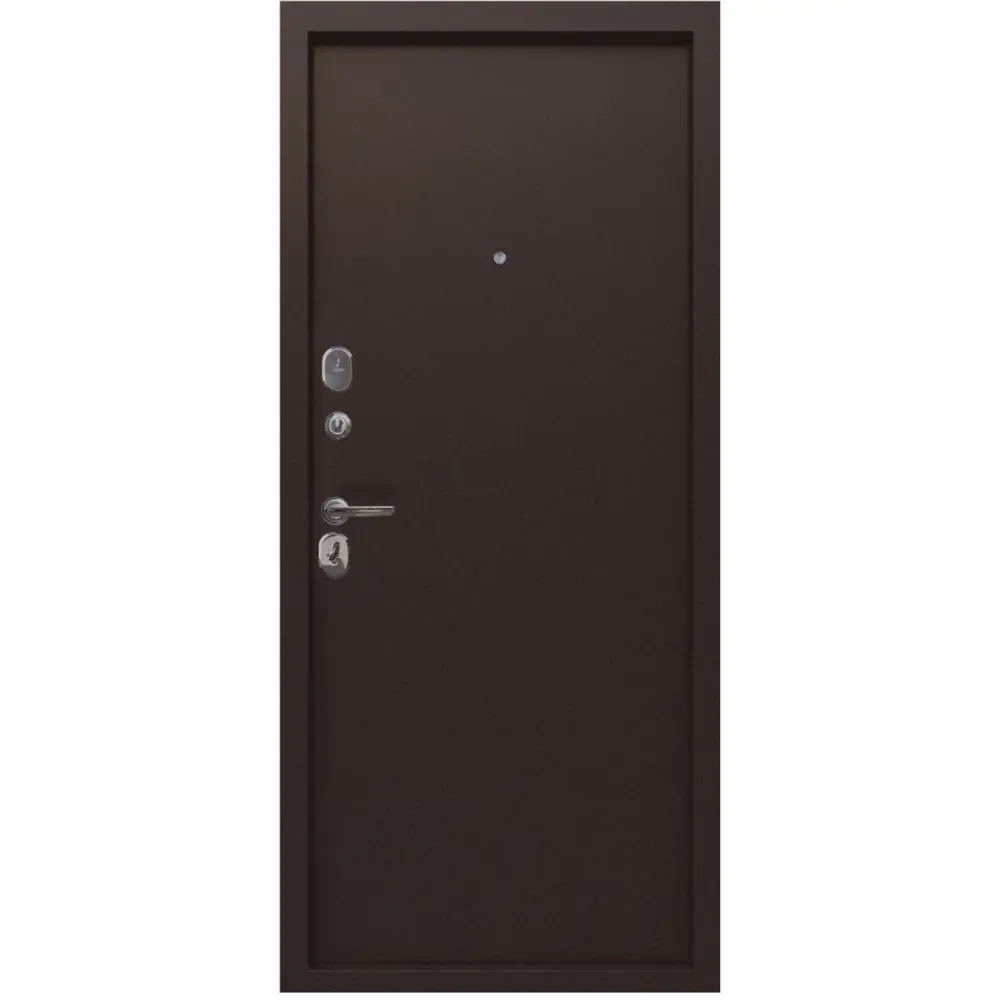 Фото 3 Входная дверь Бриз левый 205x86см цвет медный антик Фото 3 Входная дверь Бриз левый 205x86см цвет медный антик