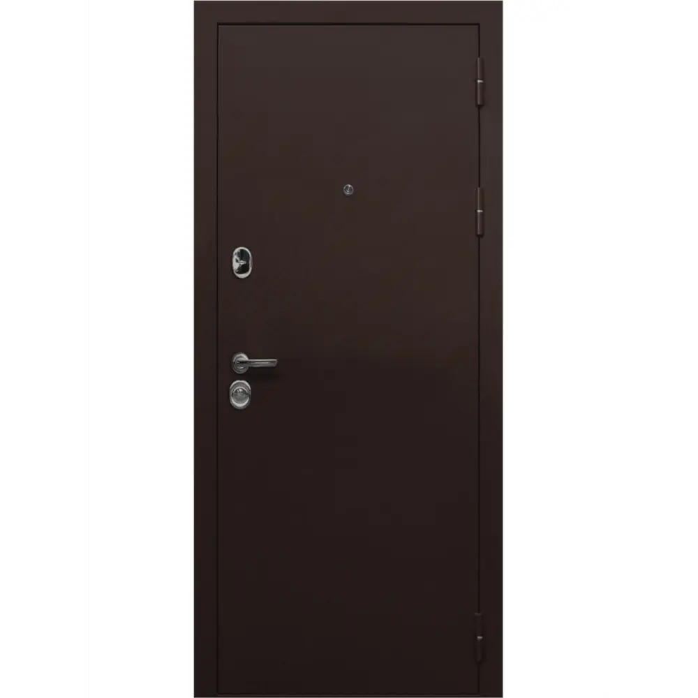 Фото 2 Входная дверь Бриз правый 205x86см цвет медный антик