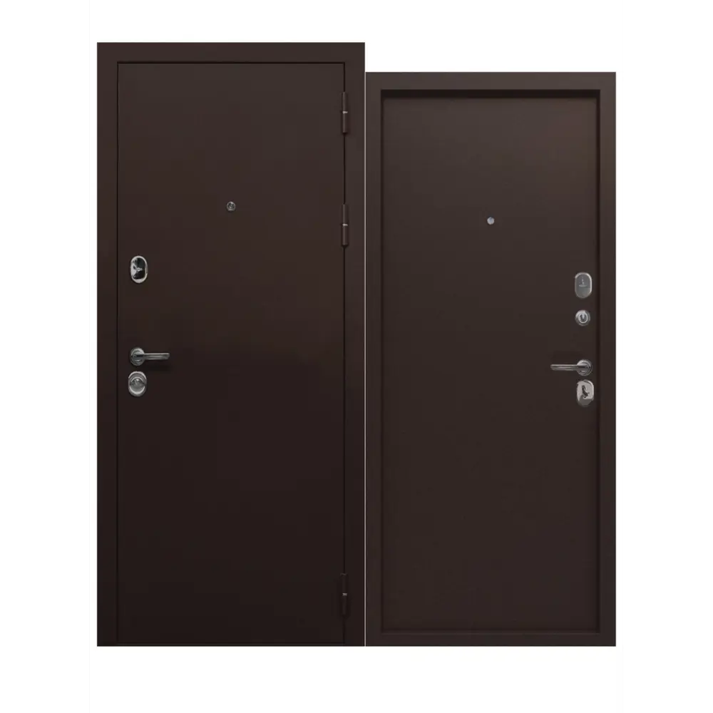 Фото Входная дверь Бриз правый 205x96см цвет медный антик Фото Входная дверь Бриз правый 205x96см цвет медный антик