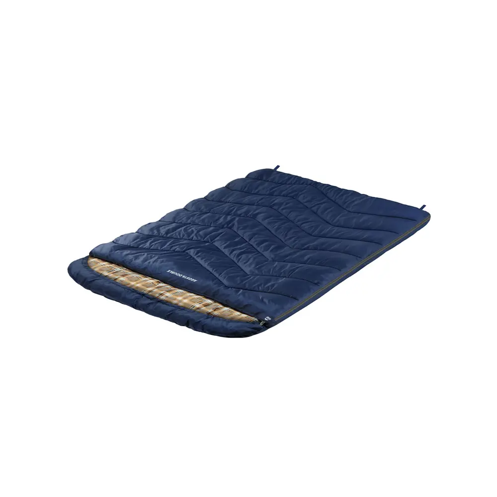 Фото 12 Спальный мешок Jungle Camp Agosta Double двухместный с фланелью цвет синий Фото 12 Спальный мешок Jungle Camp Agosta Double двухместный с фланелью цвет синий