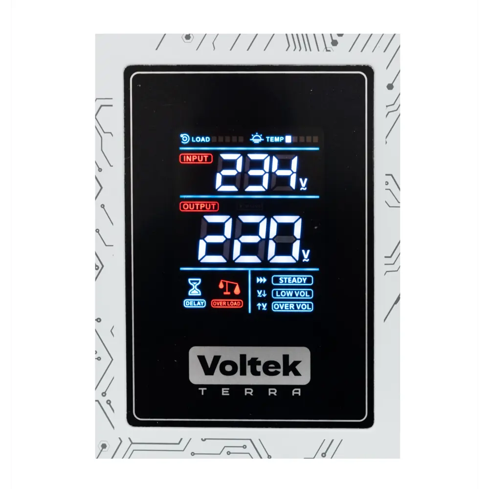 Фото 5 Стабилизатор напряжения Voltek VTCH однофазный 10000 ВА 80-280В