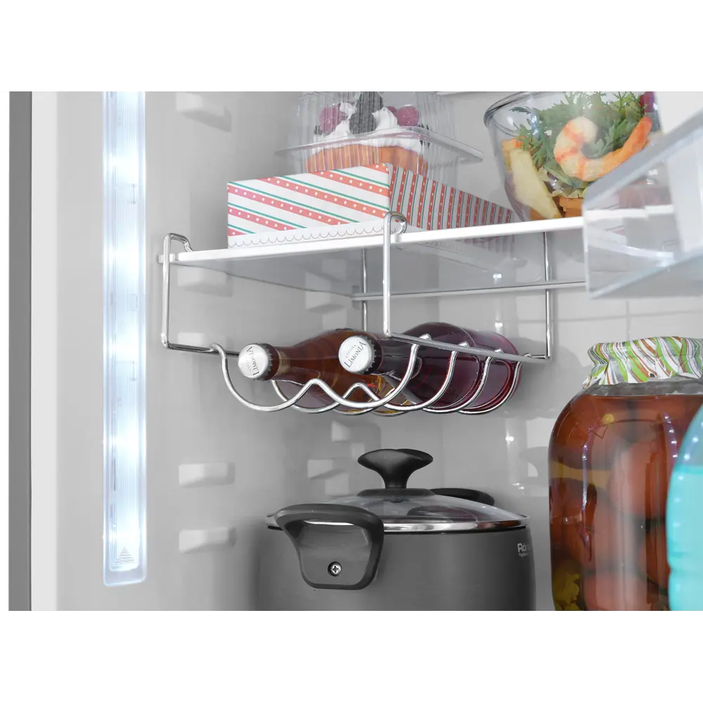 Фото 8 Отдельностоящий холодильник Zugel ZRFD200X 54x192 см цвет нержавеющая сталь Фото 8 Отдельностоящий холодильник Zugel ZRFD200X 54x192 см цвет нержавеющая сталь