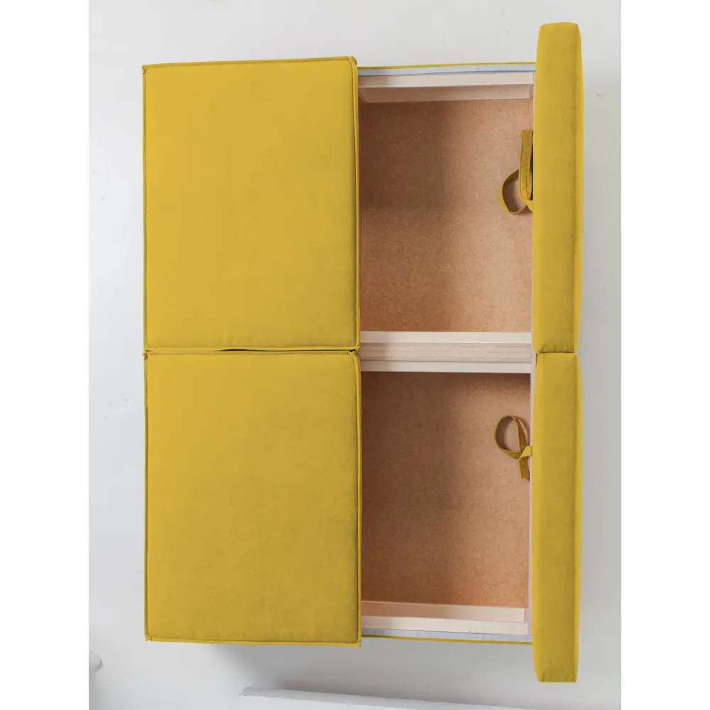 Фото 4 Диван раскладной Cityhd Гонконг 188x94x75 см велюр цвет горчичный