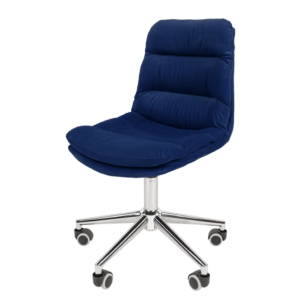 Фото 4 Офисное кресло Chairman Home 115 60x84x60 см велюр цвет синий Фото 4 Офисное кресло Chairman Home 115 60x84x60 см велюр цвет синий