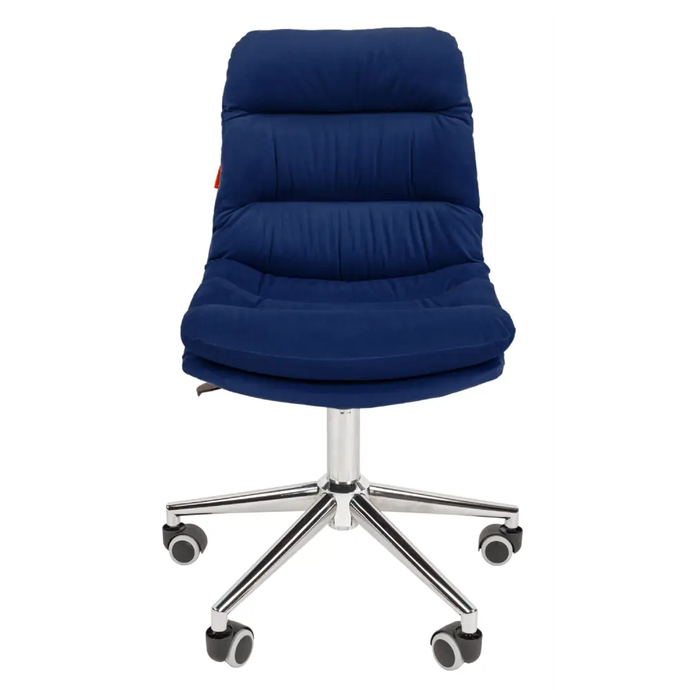 Фото 2 Офисное кресло Chairman Home 115 60x84x60 см велюр цвет синий Фото 2 Офисное кресло Chairman Home 115 60x84x60 см велюр цвет синий