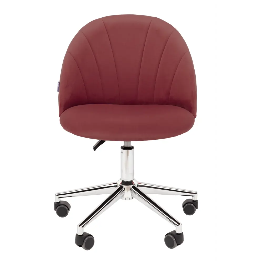 Фото 2 Офисное кресло Chairman Home 117 60x79x60 см велюр цвет коралл Фото 2 Офисное кресло Chairman Home 117 60x79x60 см велюр цвет коралл