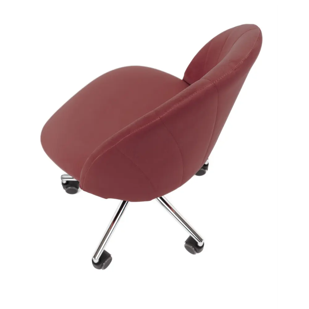 Фото 7 Офисное кресло Chairman Home 117 60x79x60 см велюр цвет коралл Фото 7 Офисное кресло Chairman Home 117 60x79x60 см велюр цвет коралл