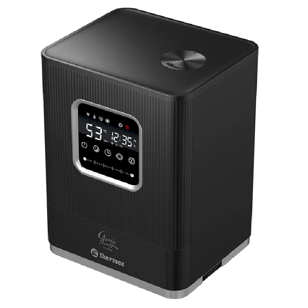 Фото Ультразвуковой увлажнитель воздуха Thermex Granja Wi-Fi 4.3 л с подсветкой цвет черный Фото Ультразвуковой увлажнитель воздуха Thermex Granja Wi-Fi 4.3 л с подсветкой цвет черный