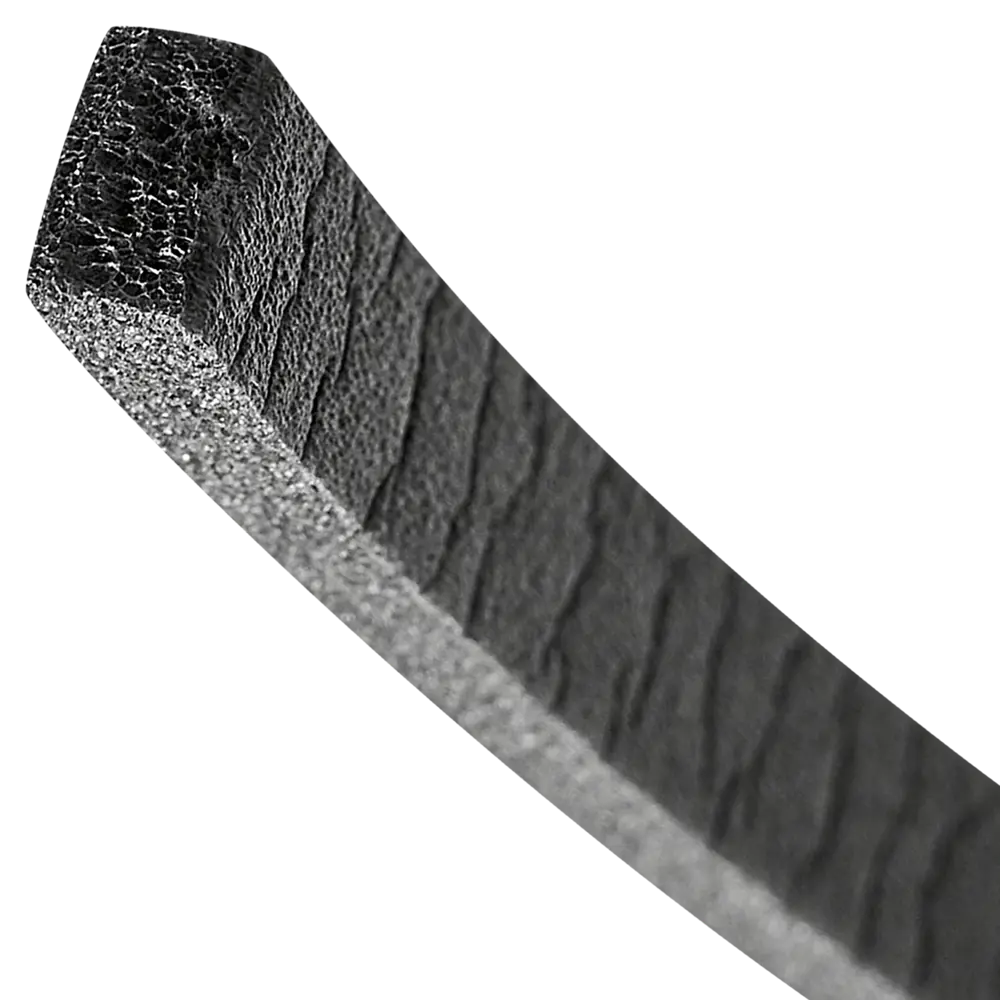 Фото 4 Уплотнитель для окон и дверей Monlid P-профиль 6 м цвет черный