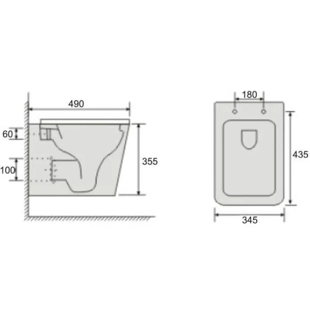 Фото 10 Унитаз подвесной AVS Модерн безободковый с сиденьем микролифт черный Фото 10 Унитаз подвесной AVS Модерн безободковый с сиденьем микролифт черный
