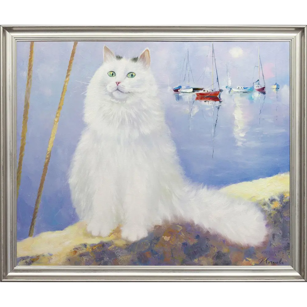 Фото Картина на холсте Русская коллекция Белые ночи КГ-x1, 68x58 см Фото Картина на холсте Русская коллекция Белые ночи КГ-x1, 68x58 см