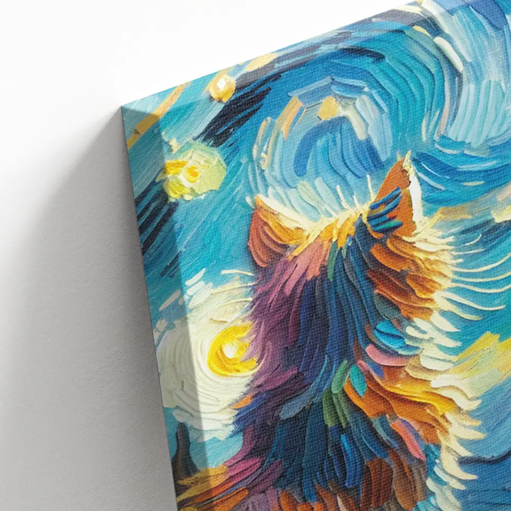 Фото 5 Картина без рамки Postermarket Звездная ночь 50x40 см Фото 5 Картина без рамки Postermarket Звездная ночь 50x40 см