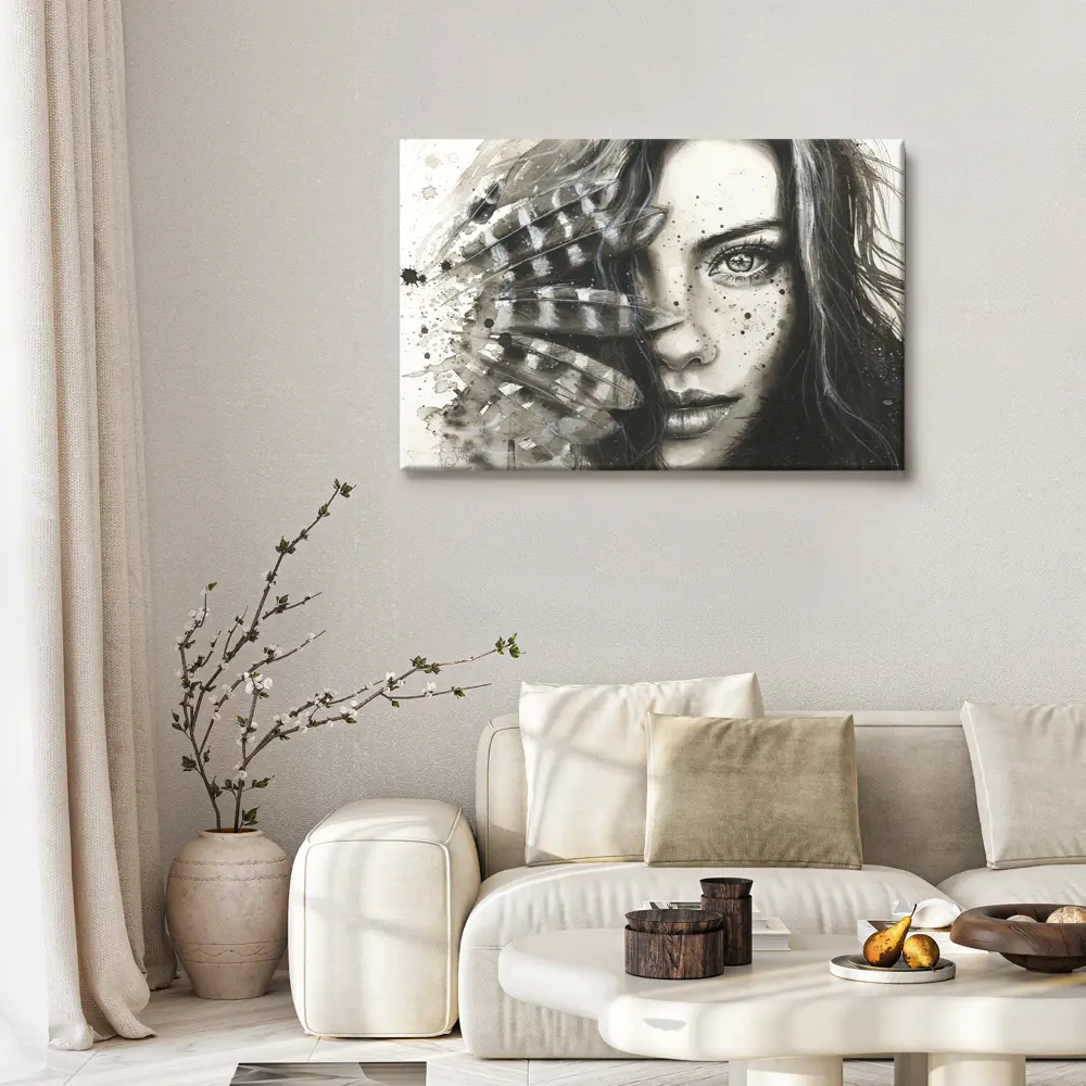Фото 2 Картина на холсте Postermarket "Девушка Бохо" 90x60 см Фото 2 Картина на холсте Postermarket "Девушка Бохо" 90x60 см