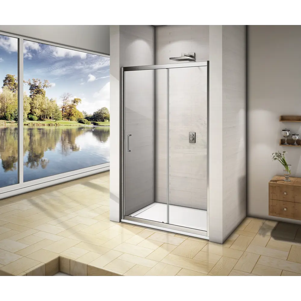 Фото 9 Душевая перегородка Good Door NEO WTW-140-C-CH НЕ00007
