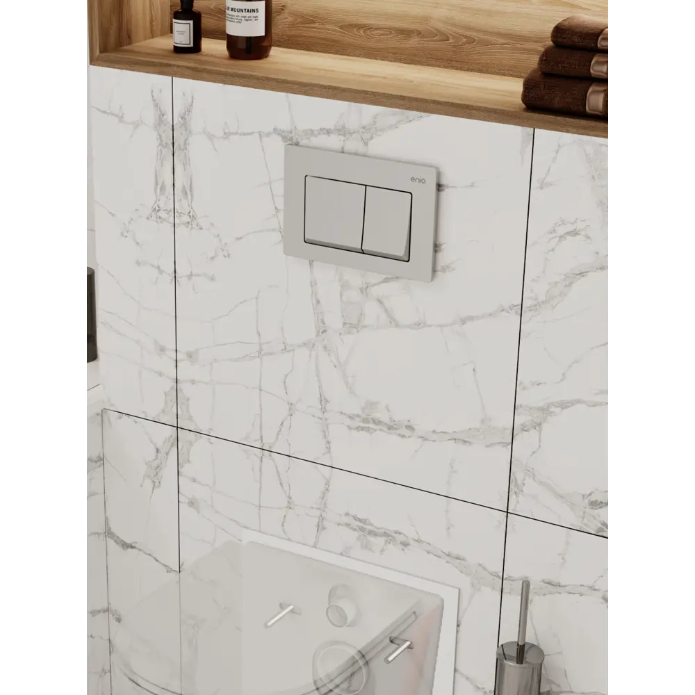 Фото 18 Комплект инсталляция и унитаз 3 в 1: инсталляция Enio Profi EN7050050 унитаз подвесной Enio Vicino и кнопка хром матовый Pulsante Фото 18 Комплект инсталляция и унитаз 3 в 1: инсталляция Enio Profi EN7050050 унитаз подвесной Enio Vicino и кнопка хром матовый Pulsante