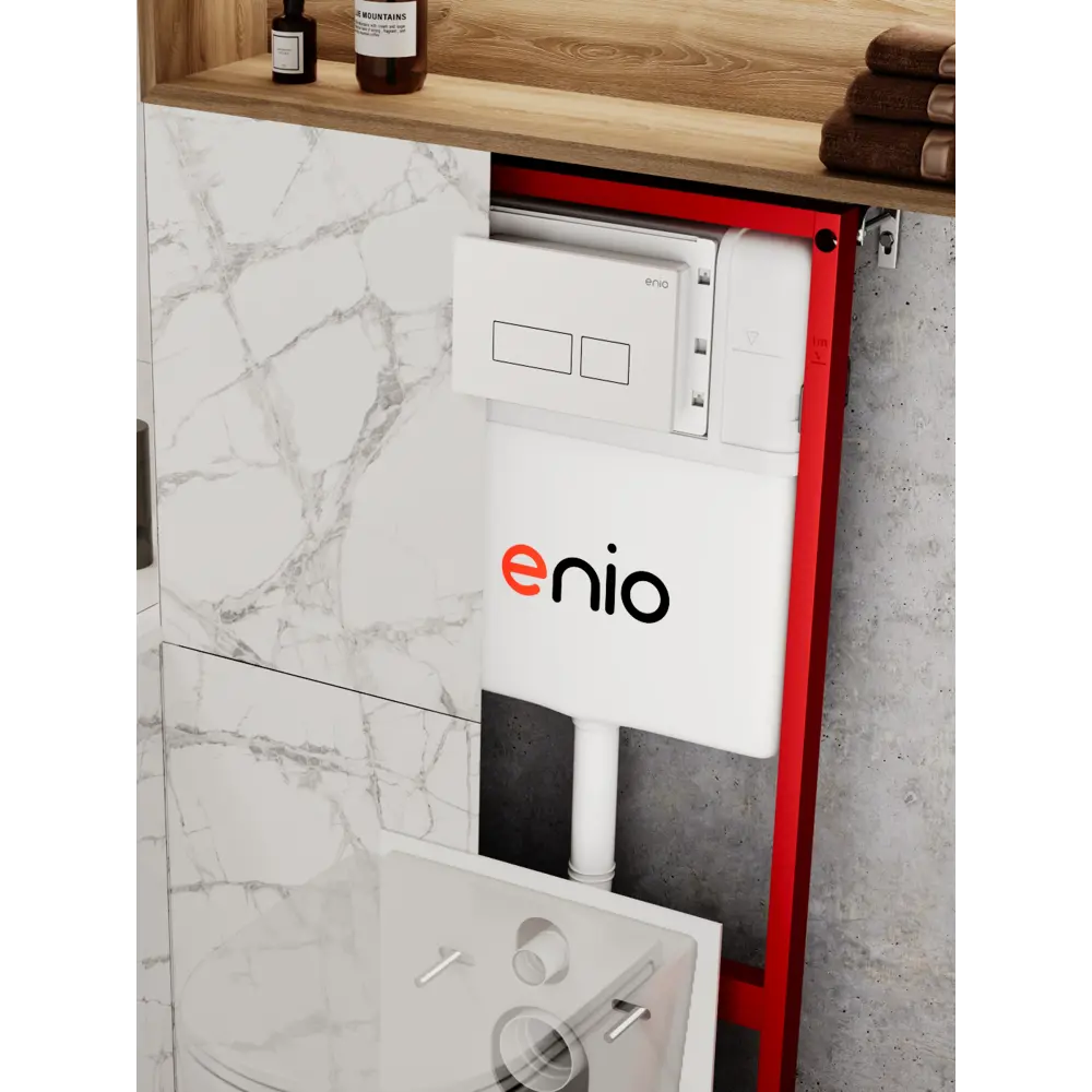 Фото 20 Комплект инсталляция и унитаз 3 в 1: инсталляция Enio Profi EN7050050 унитаз подвесной Enio Unico Tornado и кнопка белая глянцевая Linea Фото 20 Комплект инсталляция и унитаз 3 в 1: инсталляция Enio Profi EN7050050 унитаз подвесной Enio Unico Tornado и кнопка белая глянцевая Linea