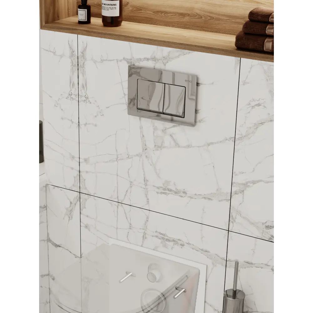 Фото 20 Комплект инсталляция и унитаз 3 в 1: инсталляция Enio Profi EN7050050 унитаз подвесной Enio Cento и кнопка хром Pulsante Фото 20 Комплект инсталляция и унитаз 3 в 1: инсталляция Enio Profi EN7050050 унитаз подвесной Enio Cento и кнопка хром Pulsante