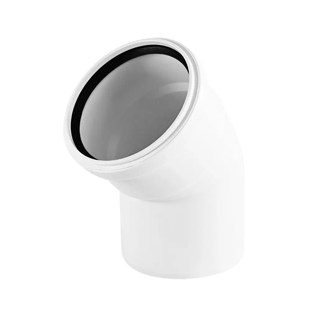 Фото 3 Отвод канализационный 45° малошумный MONLID 110 мм полипропилен Фото 3 Отвод канализационный 45° малошумный MONLID 110 мм полипропилен