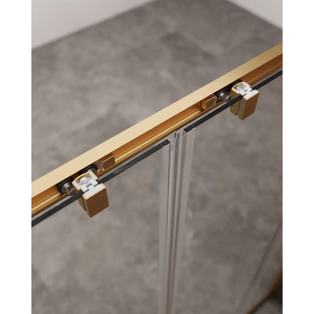 Фото 3 Душевая дверь Cezares Molveno-BF-2-170-C-BORO-IV 170см эффект стекла прозрачный раздвижной Фото 3 Душевая дверь Cezares Molveno-BF-2-170-C-BORO-IV 170см эффект стекла прозрачный раздвижной