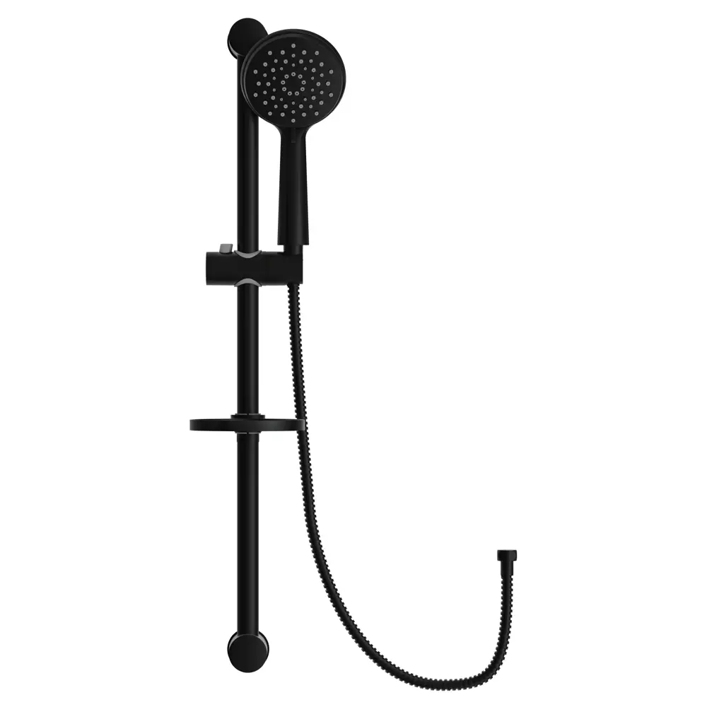 Фото Душевой комплект Lara Cersanit 3 режима цвет черный Фото Душевой комплект Lara Cersanit 3 режима цвет черный