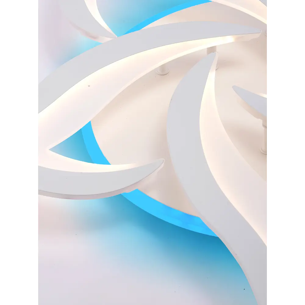 Фото 12 Люстра потолочная светодиодная Natali Kovaltseva 81146 Olimp 18 м² регулируемый цвет света RGB цвет белый Фото 12 Люстра потолочная светодиодная Natali Kovaltseva 81146 Olimp 18 м² регулируемый цвет света RGB цвет белый