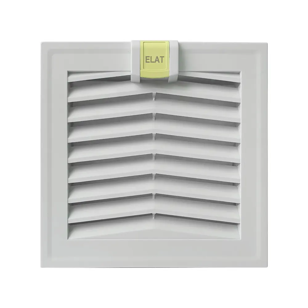 Фото Решетка вентиляционная с фильтром Elat FL323 323x323 мм Фото Решетка вентиляционная с фильтром Elat FL323 323x323 мм