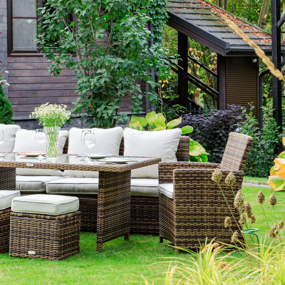 Фото 8 Садовая мебель для обеда Royal family Zorro Plus искусственный ротанг коричневый 5 предметов Фото 8 Садовая мебель для обеда Royal family Zorro Plus искусственный ротанг коричневый 5 предметов