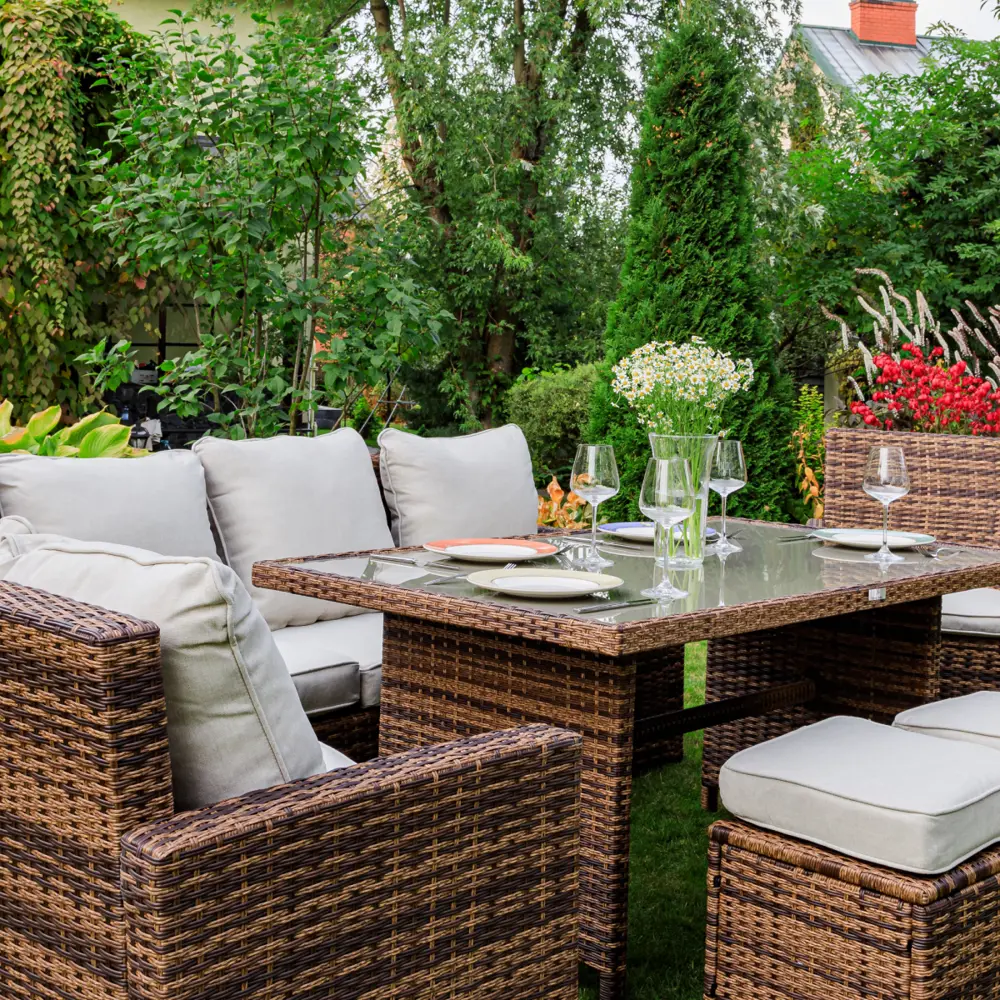 Фото 9 Садовая мебель для обеда Royal family Zorro Plus искусственный ротанг коричневый 5 предметов Фото 9 Садовая мебель для обеда Royal family Zorro Plus искусственный ротанг коричневый 5 предметов