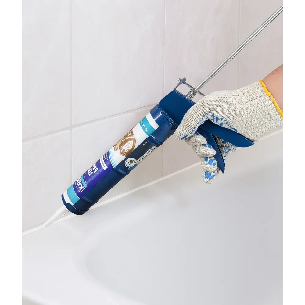 Фото 5 Пистолет для герметика полузакрытый 1901004 310 мл Фото 5 Пистолет для герметика полузакрытый 1901004 310 мл