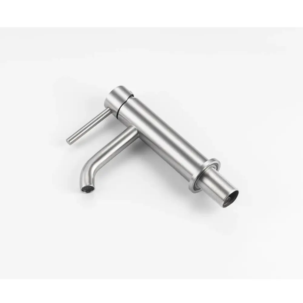 Фото 4 Смеситель для раковины Knotlor SS-20-LM однорычажный цвет сатин