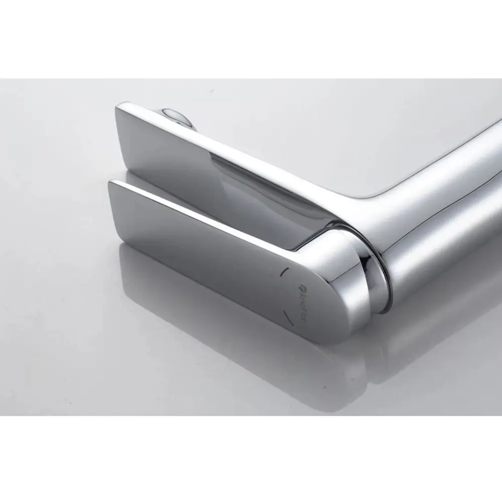 Фото 16 Смеситель для раковины Knotlor KN-60-LM однорычажный цвет хром Фото 16 Смеситель для раковины Knotlor KN-60-LM однорычажный цвет хром