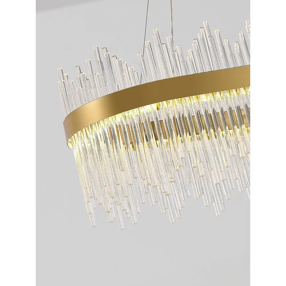 Фото 7 Люстра потолочная светодиодная Natali Kovaltseva Lamps 81264 с пультом управления 20 м² регулируемый белый свет цвет золотой Фото 7 Люстра потолочная светодиодная Natali Kovaltseva Lamps 81264 с пультом управления 20 м² регулируемый белый свет цвет золотой