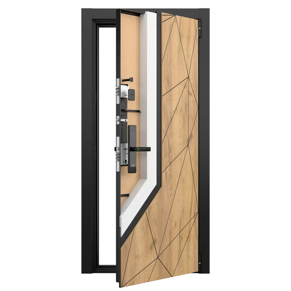 Фото 7 Входная дверь Torex Белла-3 правый 205x95см цвет дуб крафт золотой/бьянко