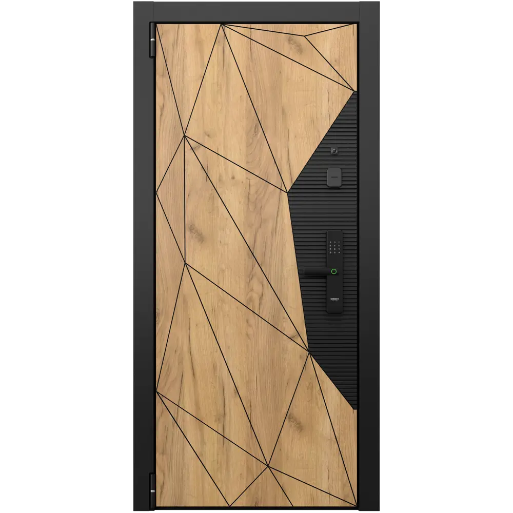 Фото 3 Входная дверь Torex Белла-3 левый 205x95см цвет дуб крафт золотой/бьянко