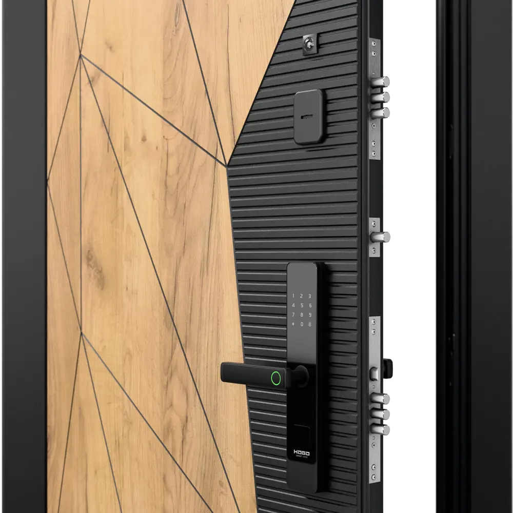 Фото 5 Входная дверь Torex Белла-3 левый 205x95см цвет дуб крафт золотой/бьянко