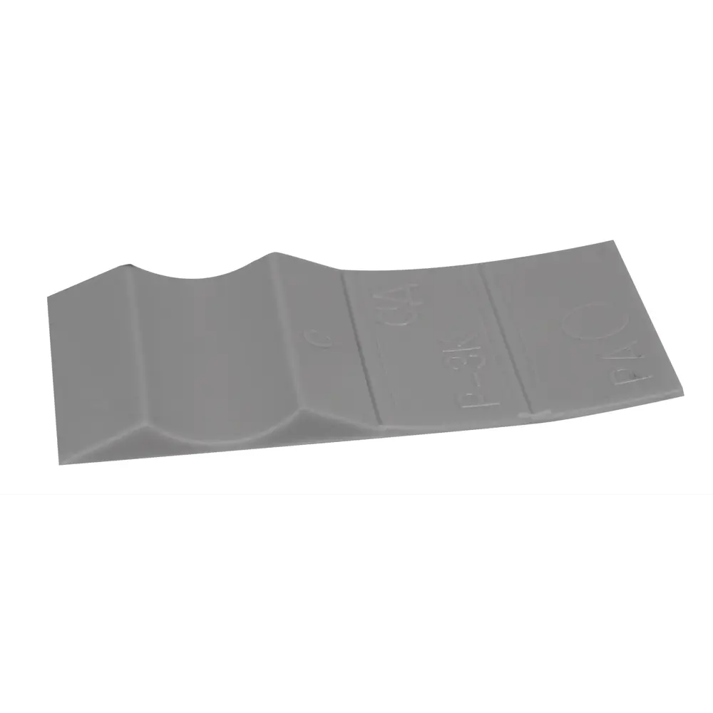 Фото 2 Дверной стопор 50x15 мм пластик цвет серый Фото 2 Дверной стопор 50x15 мм пластик цвет серый