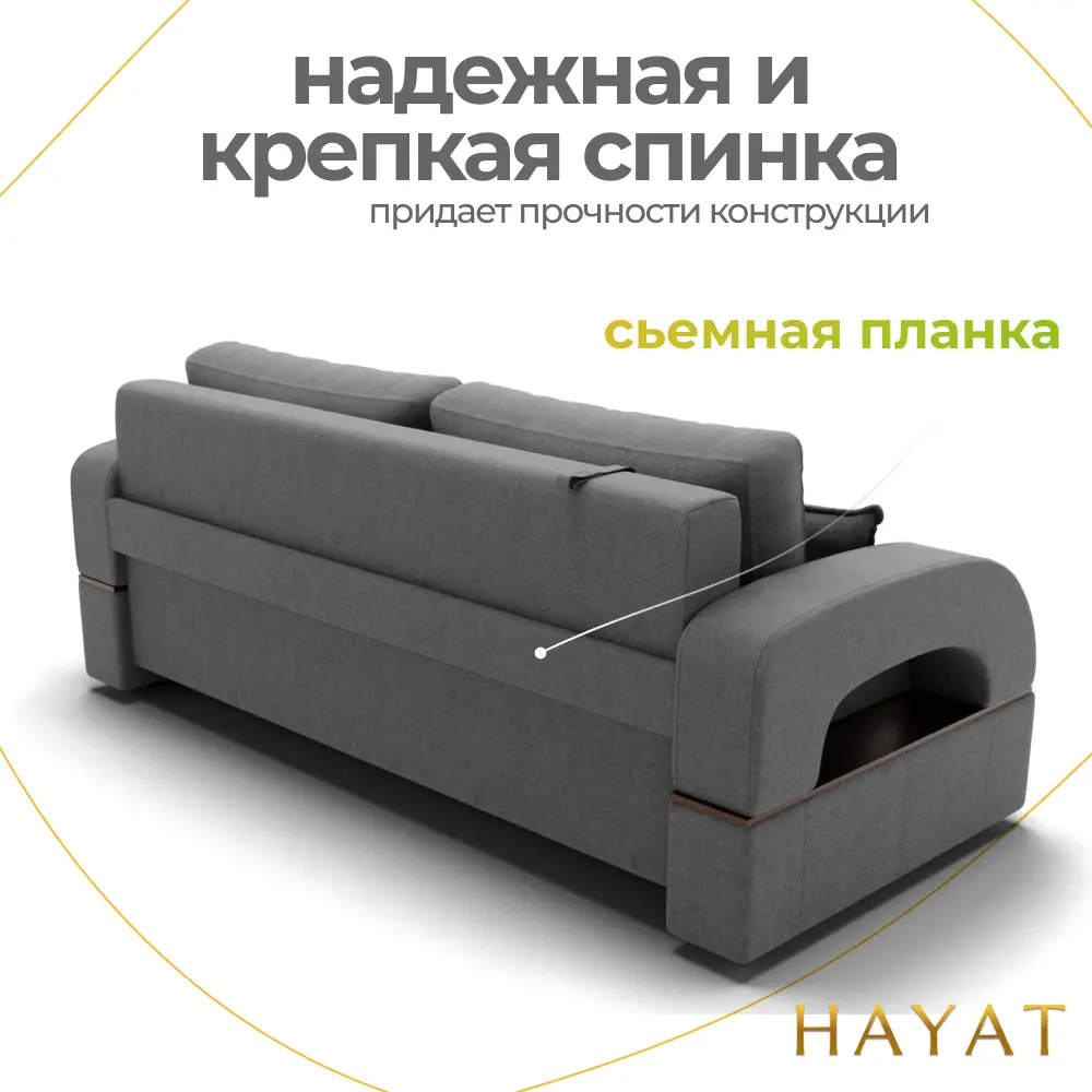 Фото 7 Диван прямой Золотое руно Элита-1 105x87x81 см ткань цвет серый Фото 7 Диван прямой Золотое руно Элита-1 105x87x81 см ткань цвет серый