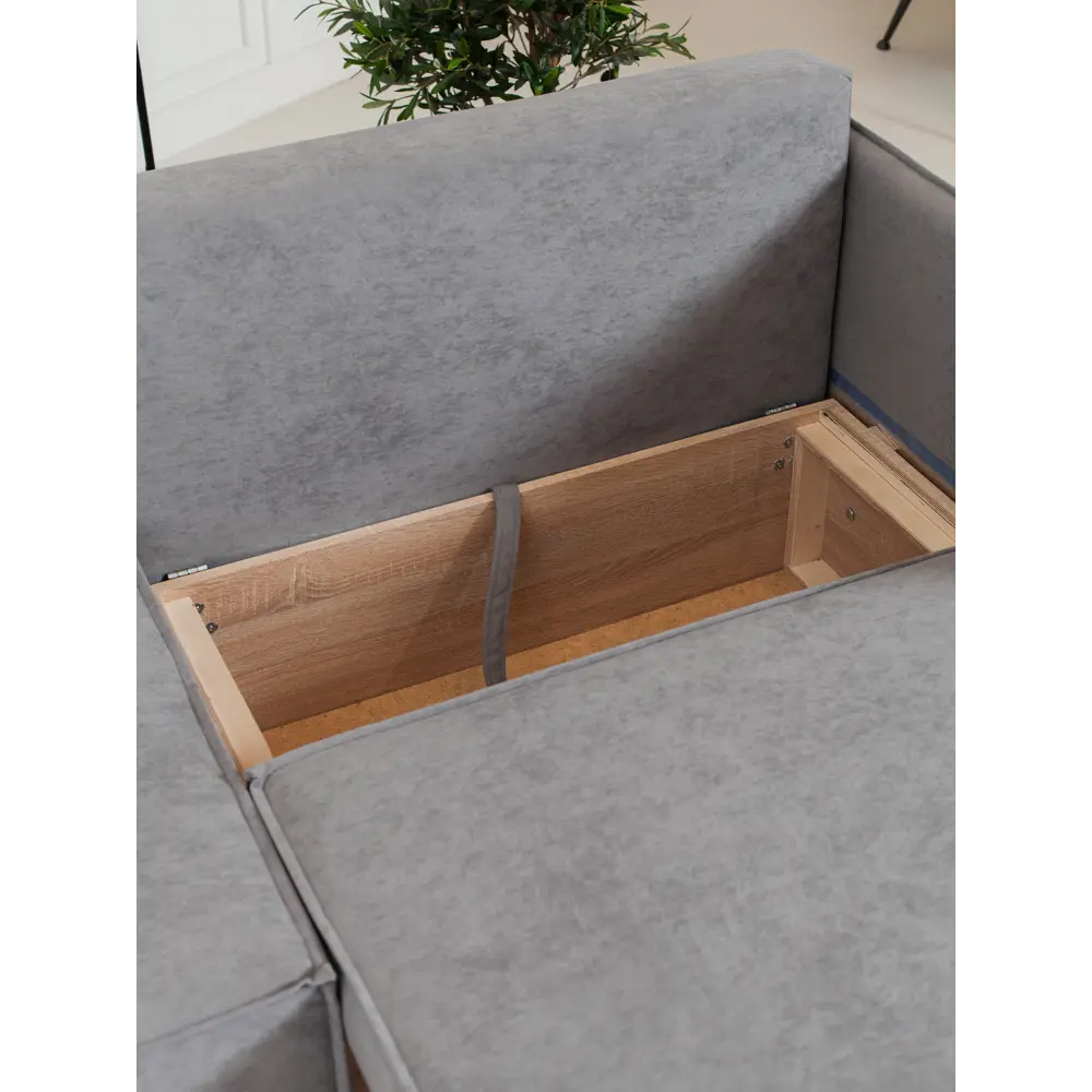 Фото 11 Диван раскладной Cityhd Парма Слим 200x90x80 см велюр цвет серый Фото 11 Диван раскладной Cityhd Парма Слим 200x90x80 см велюр цвет серый