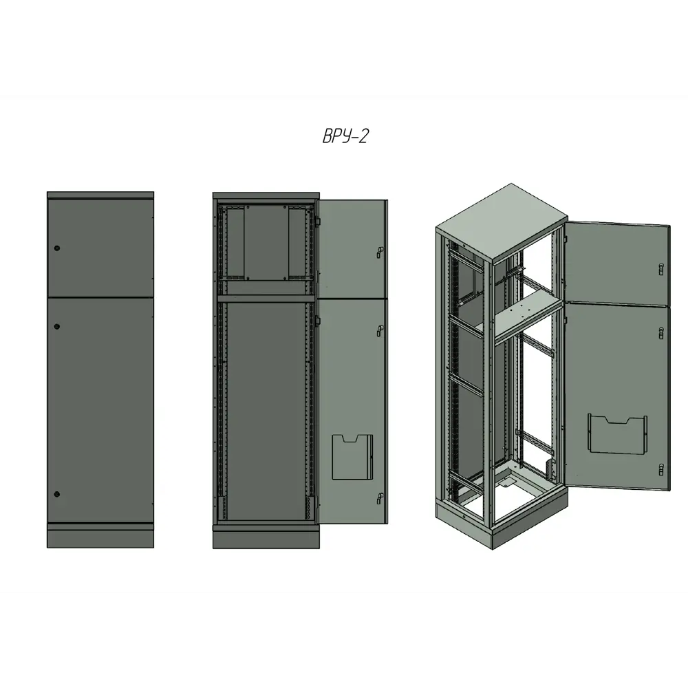 Фото Щит распределительный навесной Эпм ВРУ-2 2000x600x450 IP54 металл Фото Щит распределительный навесной Эпм ВРУ-2 2000x600x450 IP54 металл