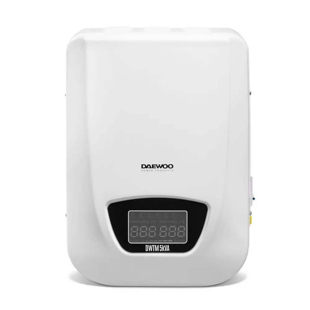 Фото 3 Стабилизатор напряжения Daewoo DW-TM5kVA 5000 Вт Фото 3 Стабилизатор напряжения Daewoo DW-TM5kVA 5000 Вт