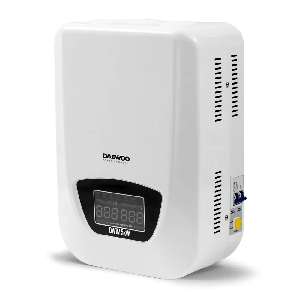 Фото Стабилизатор напряжения Daewoo DW-TM5kVA 5000 Вт Фото Стабилизатор напряжения Daewoo DW-TM5kVA 5000 Вт