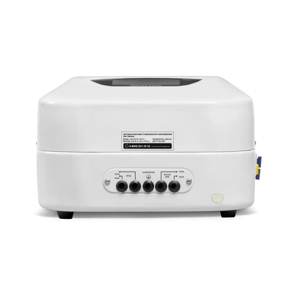 Фото 4 Стабилизатор напряжения Daewoo DW-TM5kVA 5000 Вт Фото 4 Стабилизатор напряжения Daewoo DW-TM5kVA 5000 Вт