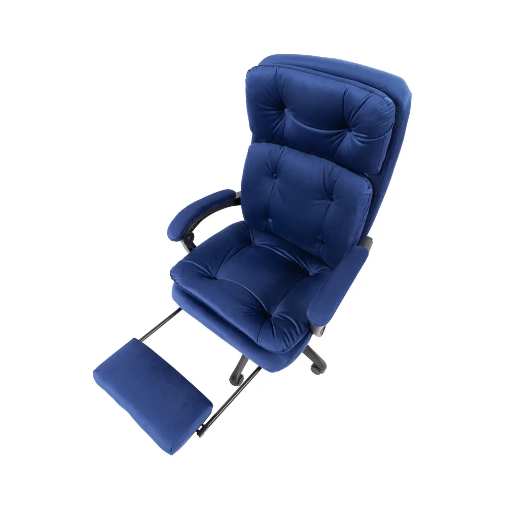 Фото 7 Офисное кресло Chairman Home 442 73x114x70 см велюр цвет синий Фото 7 Офисное кресло Chairman Home 442 73x114x70 см велюр цвет синий