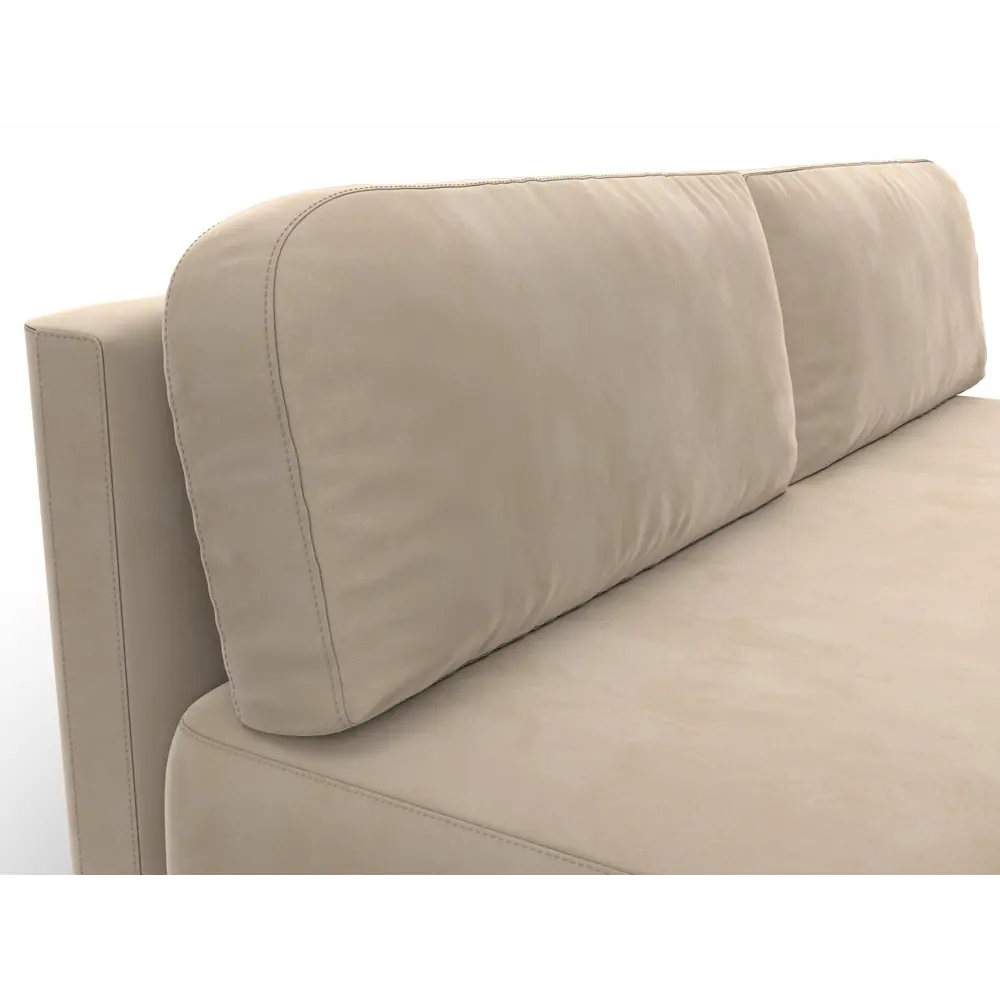 Фото 3 Диван раскладной Лига диванов Лига-090 206x81x91 см велюр цвет seven 729 бежевый Фото 3 Диван раскладной Лига диванов Лига-090 206x81x91 см велюр цвет seven 729 бежевый