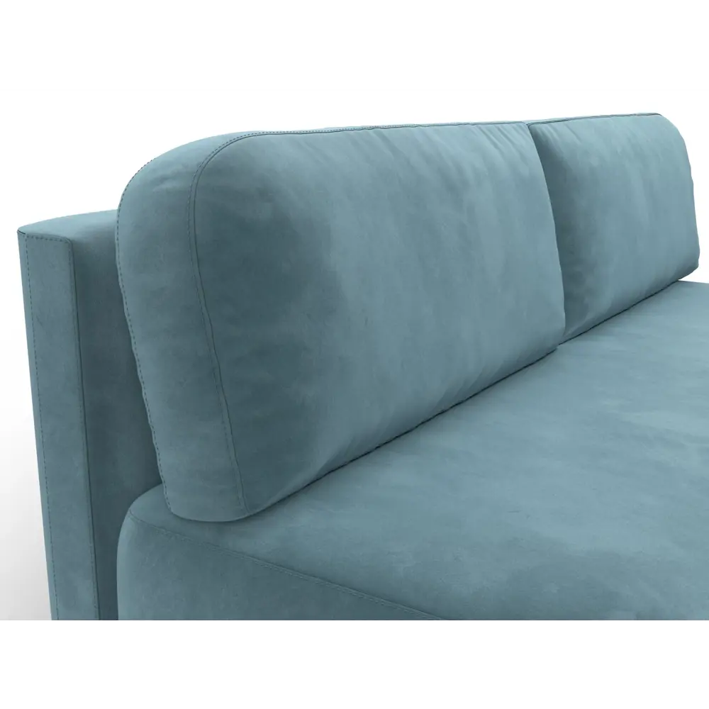 Фото 3 Диван раскладной Лига диванов Лига-090 206x81x91 см велюр цвет seven 113 бирюзовый Фото 3 Диван раскладной Лига диванов Лига-090 206x81x91 см велюр цвет seven 113 бирюзовый