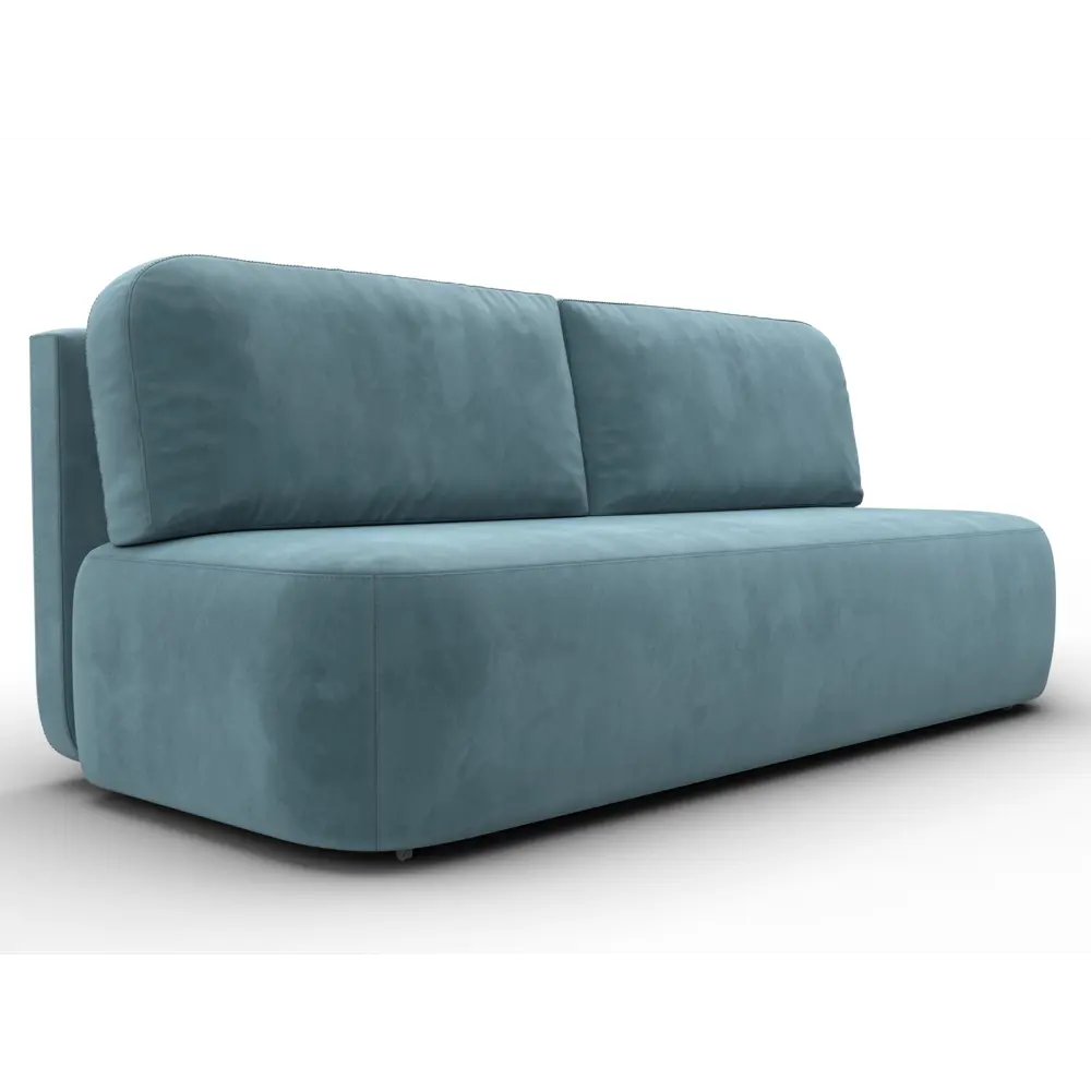 Фото Диван раскладной Лига диванов Лига-090 206x81x91 см велюр цвет seven 113 бирюзовый Фото Диван раскладной Лига диванов Лига-090 206x81x91 см велюр цвет seven 113 бирюзовый